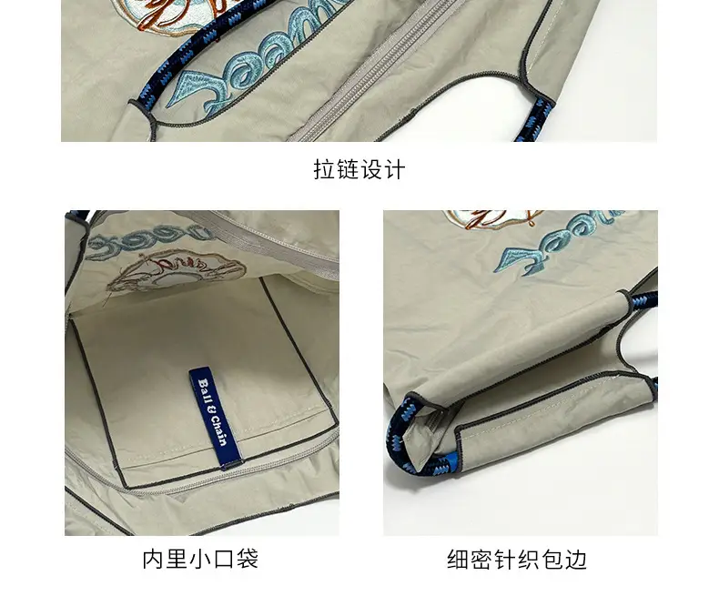Embroidered Japanese Style Shoulder Bag for Women — feature 8