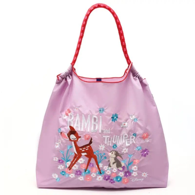 Embroidered Japanese Style Shoulder Bag for Women