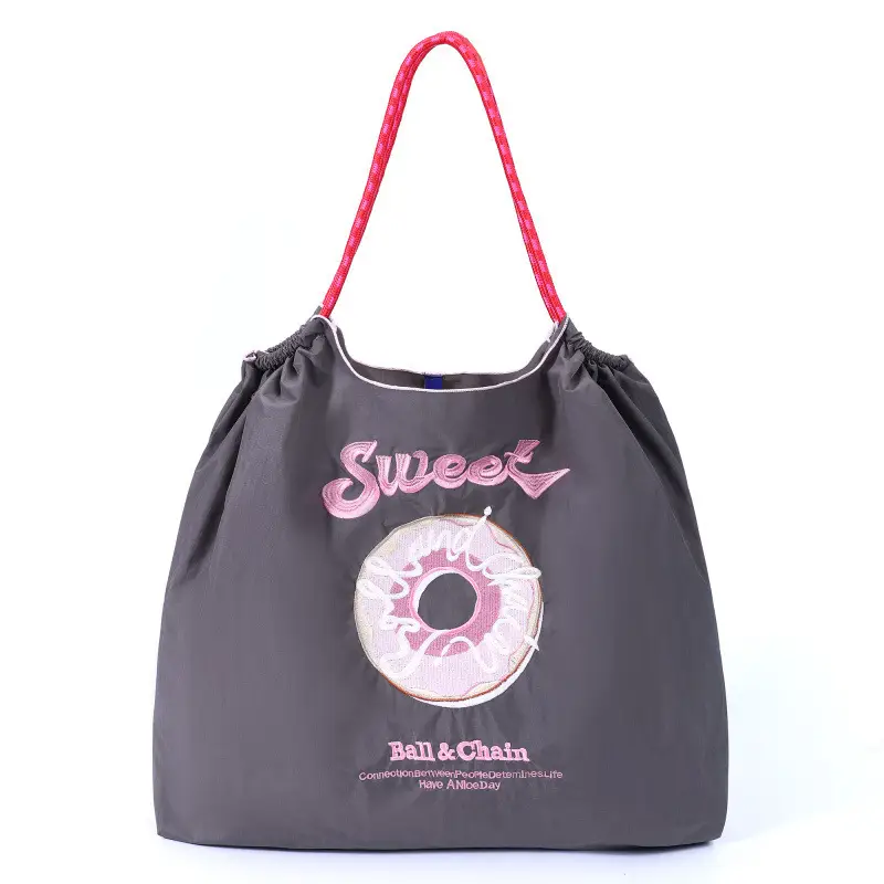 Embroidered Japanese Style Shoulder Bag for Women