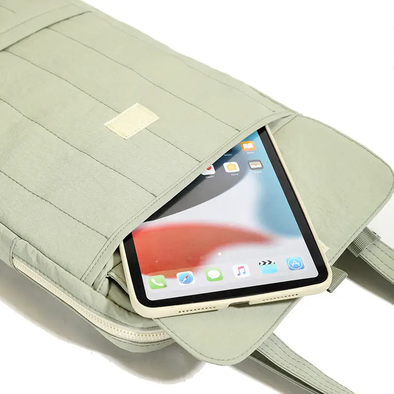 Pink Quilted Shoulder Bag for Laptops & Commuters - Image 8