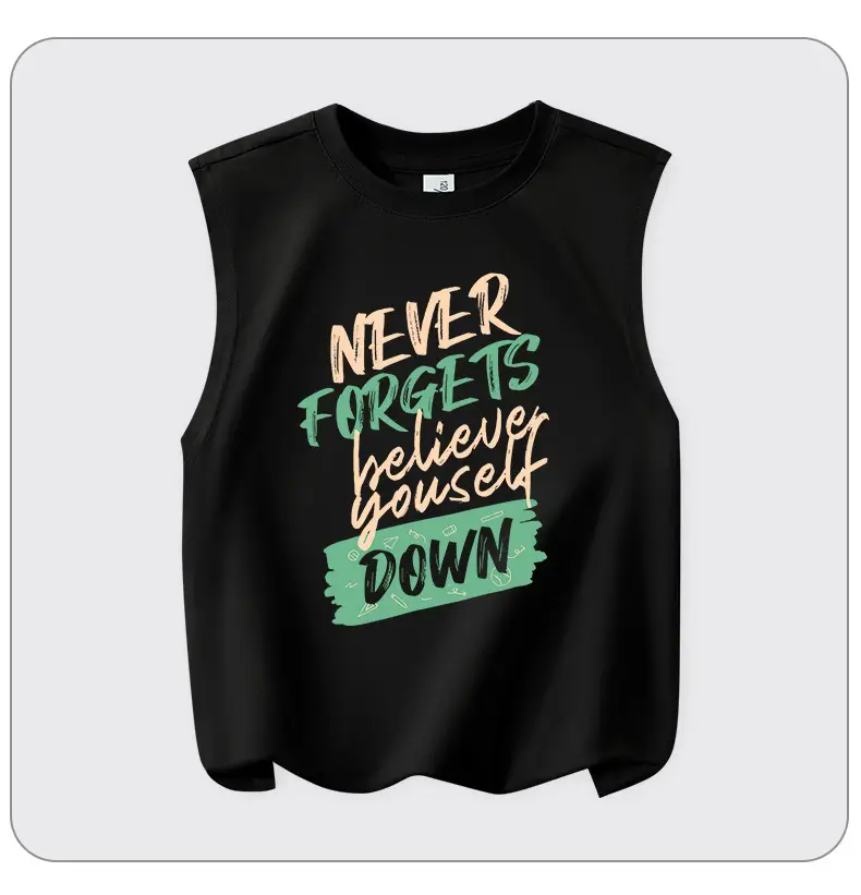 Boys New Vest Black Cartoon Print Sleeveless Summer โ feature 14
