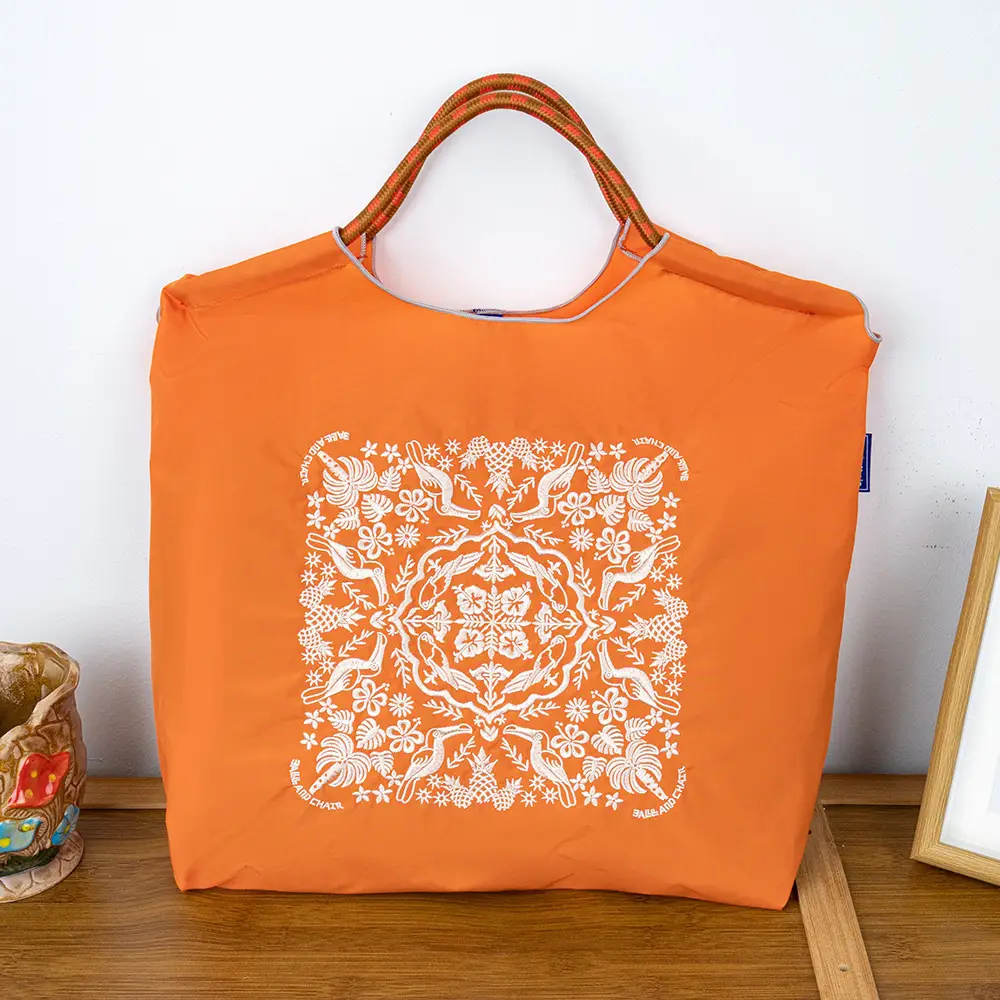 Trendy Cartoon Embroidered Canvas Tote Bag — feature 7
