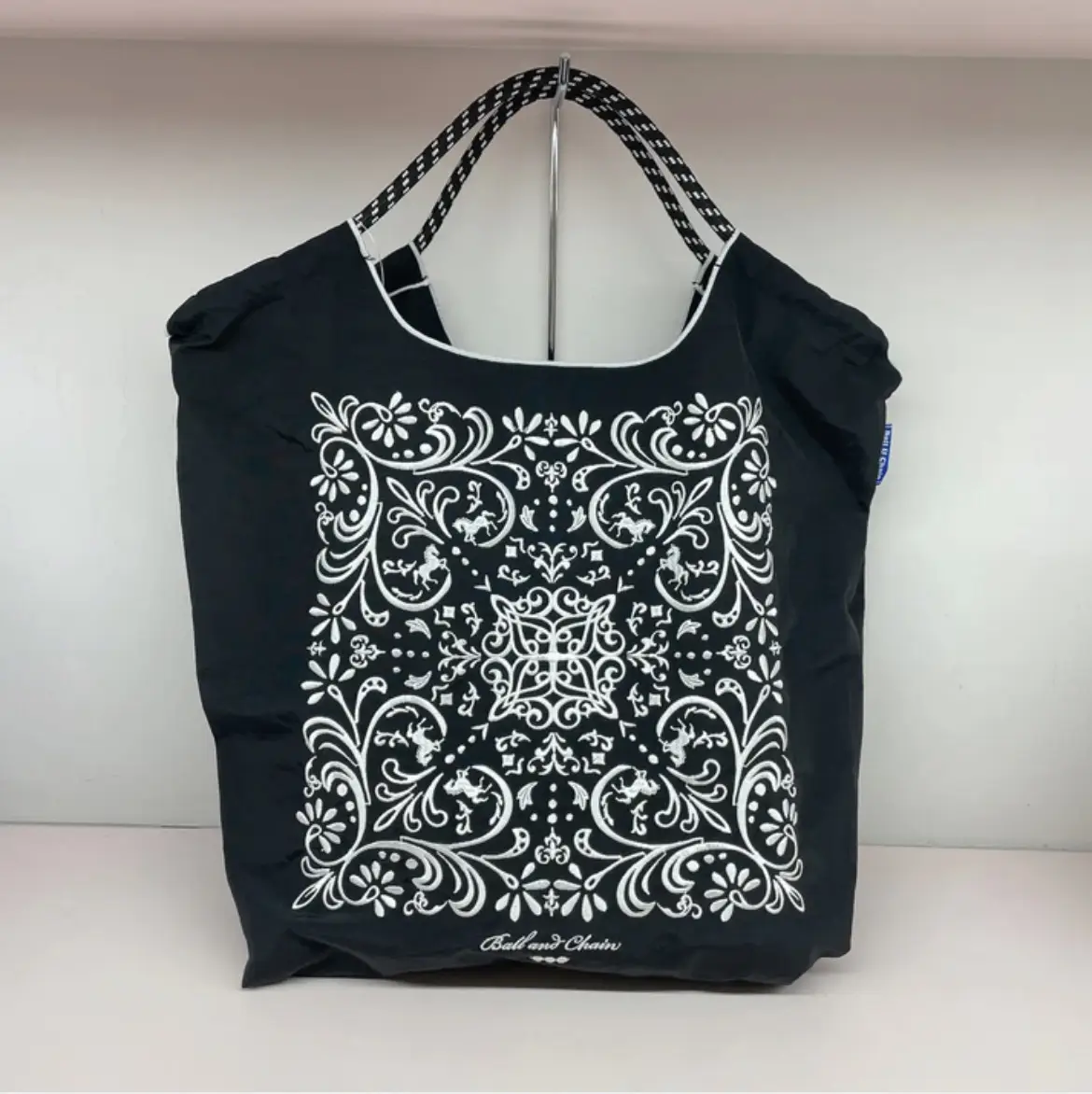 Trendy Cartoon Embroidered Canvas Tote Bag - Image 22