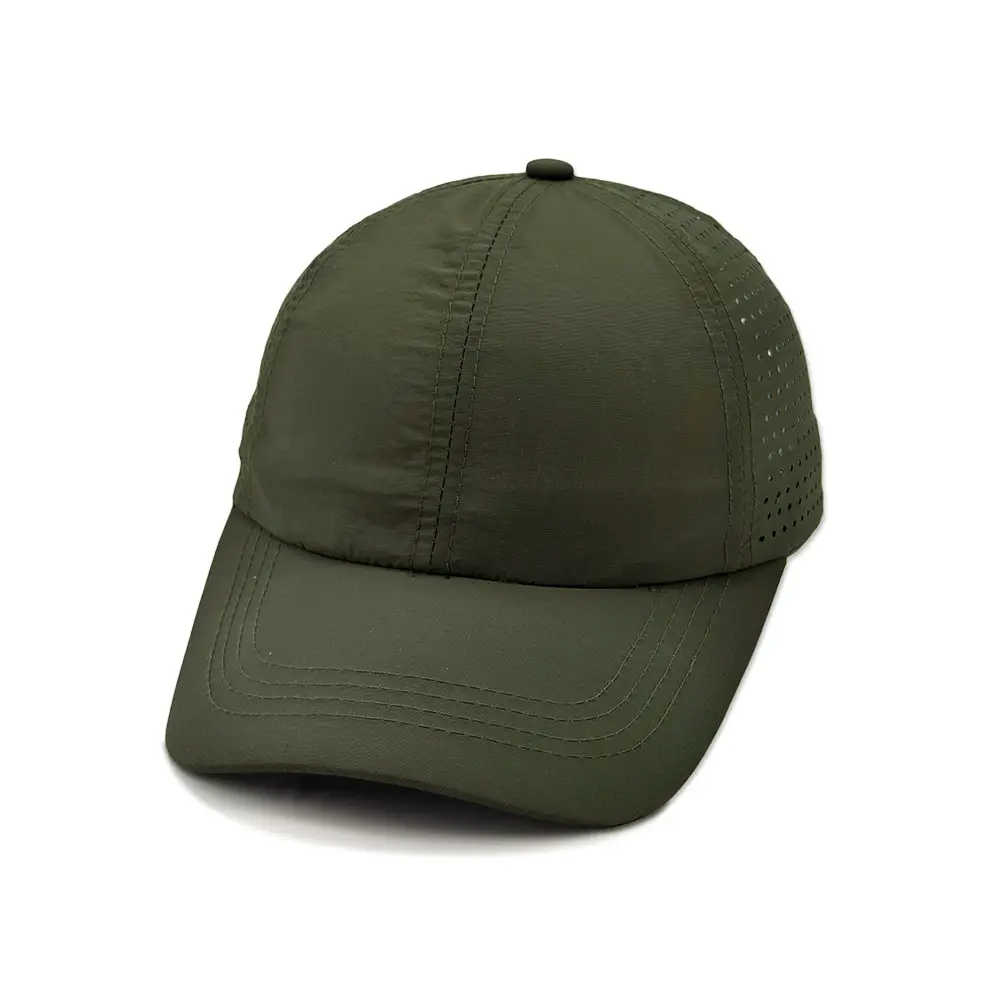 Blue Baseball Cap Customizable for Summer Sun Protection - Image 10