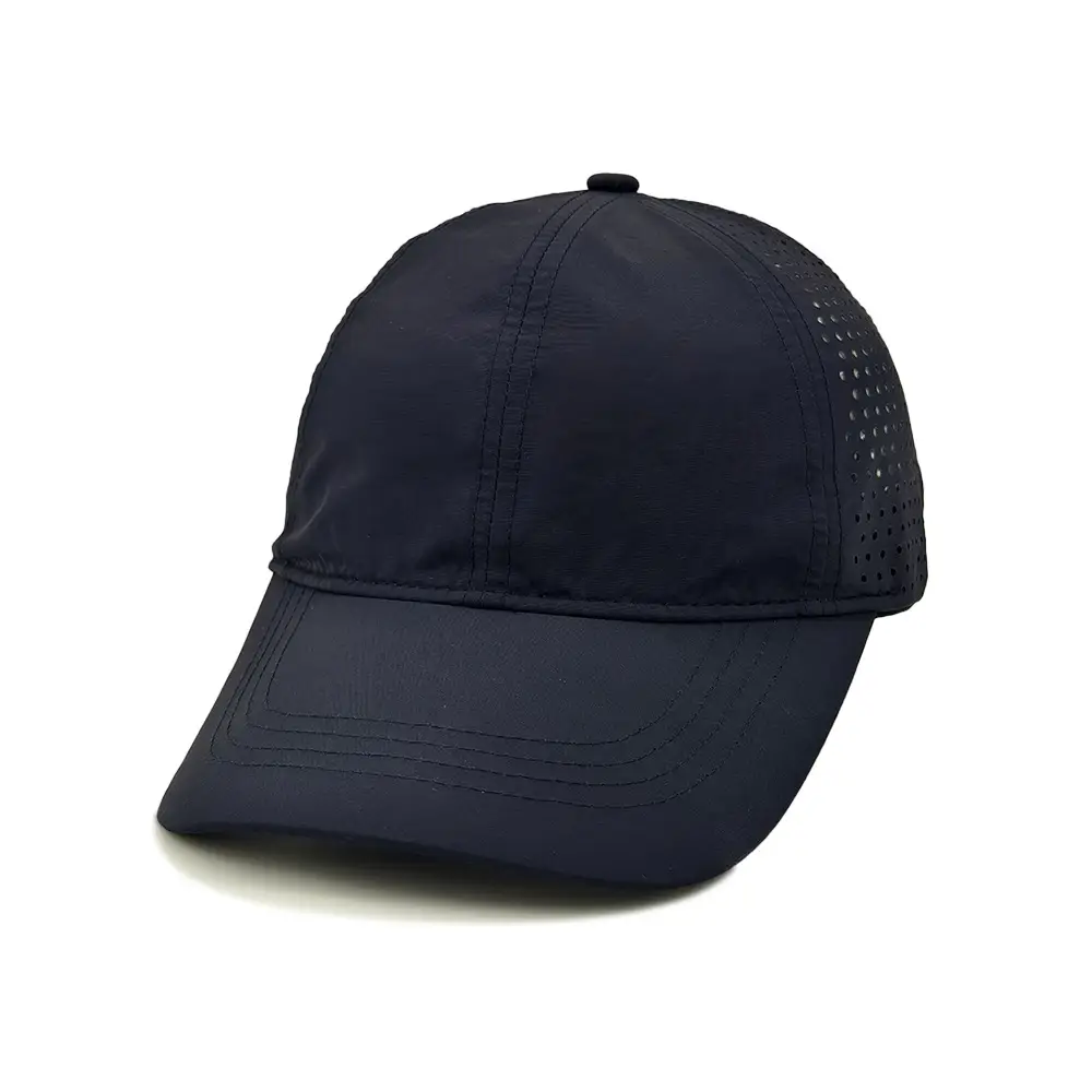 Blue Baseball Cap Customizable for Summer Sun Protection - Image 12