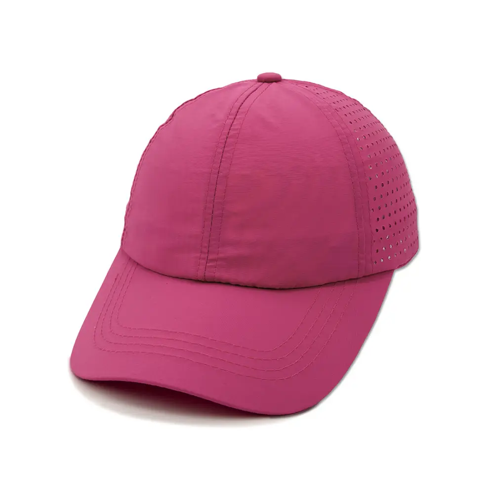 Blue Baseball Cap Customizable for Summer Sun Protection - Image 2