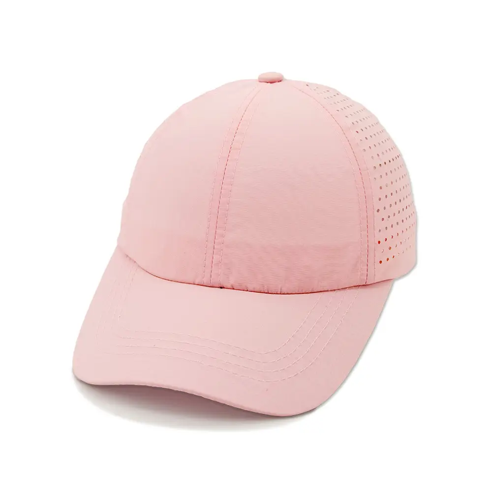 Blue Baseball Cap Customizable for Summer Sun Protection - Image 3