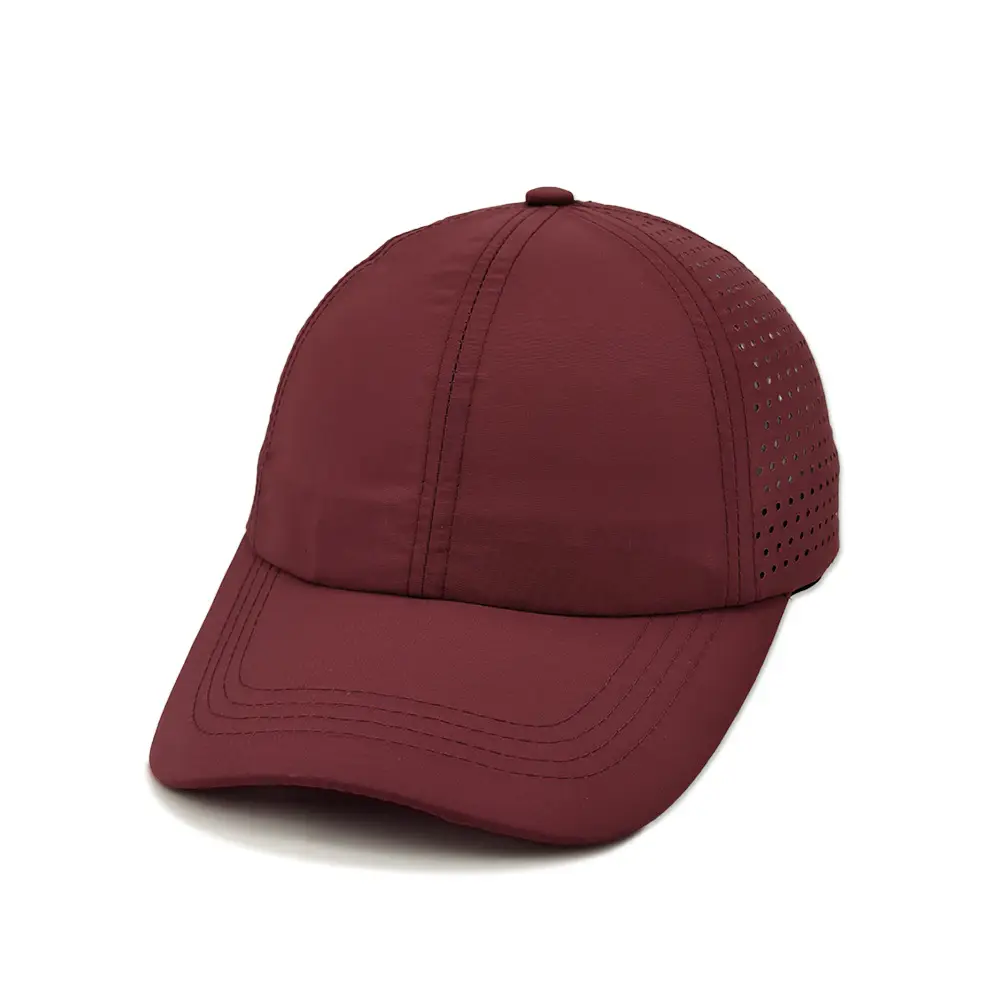 Blue Baseball Cap Customizable for Summer Sun Protection - Image 6