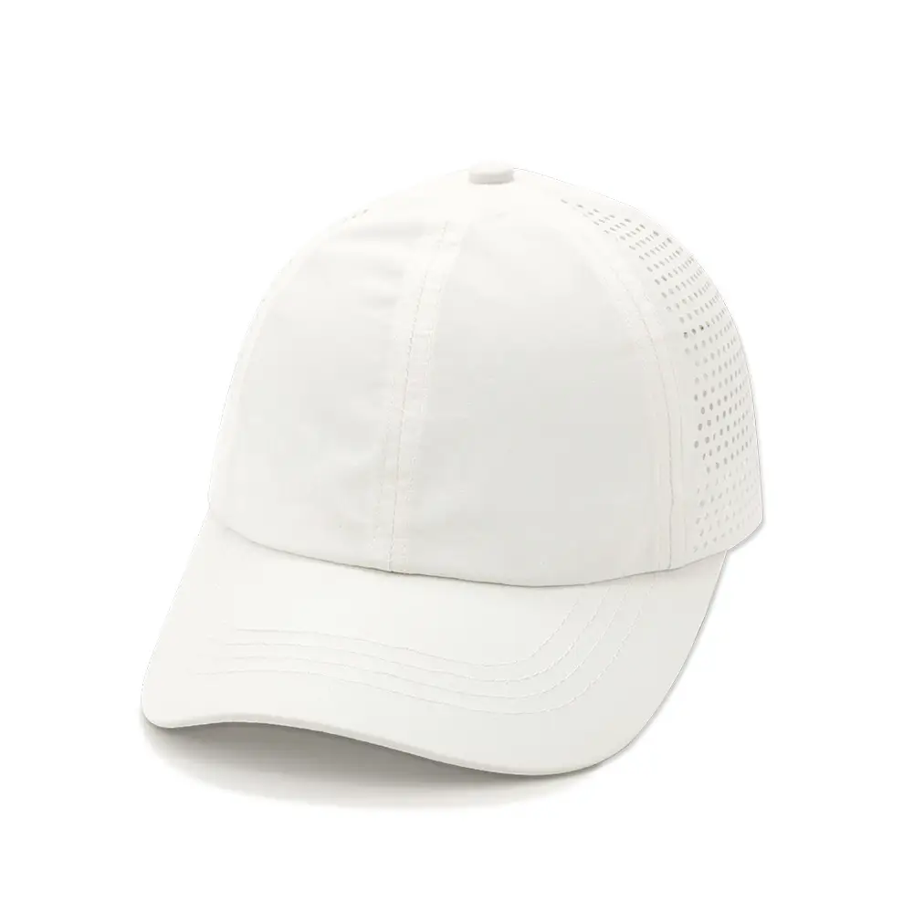 Blue Baseball Cap Customizable for Summer Sun Protection - Image 8