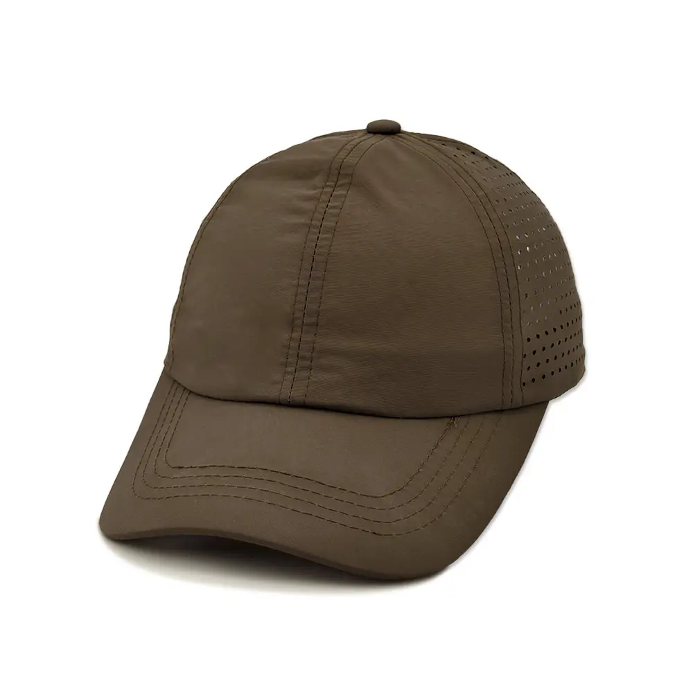 Blue Baseball Cap Customizable for Summer Sun Protection - Image 9