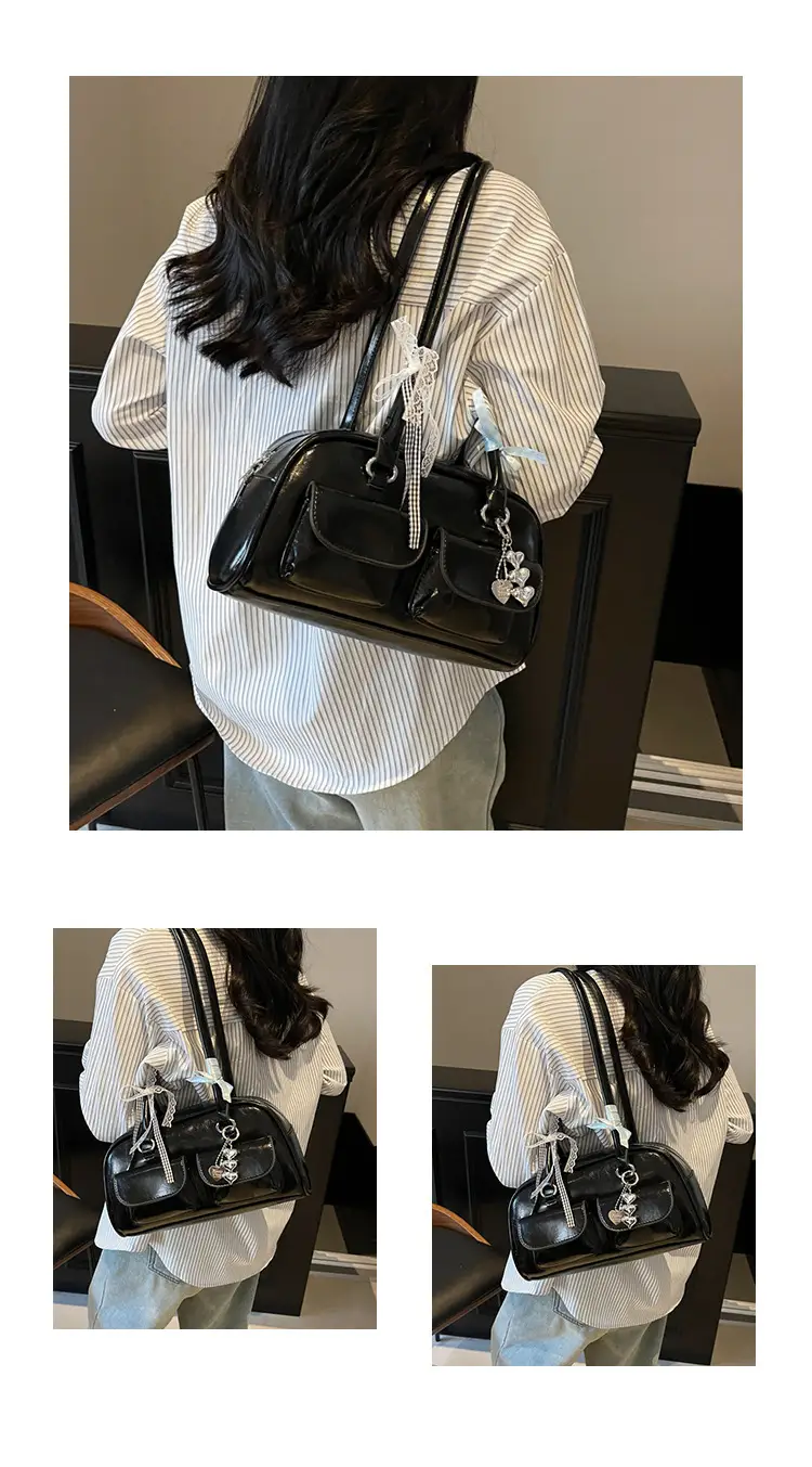 Red Korean Style Shoulder Bag for Women 2025 — feature 12