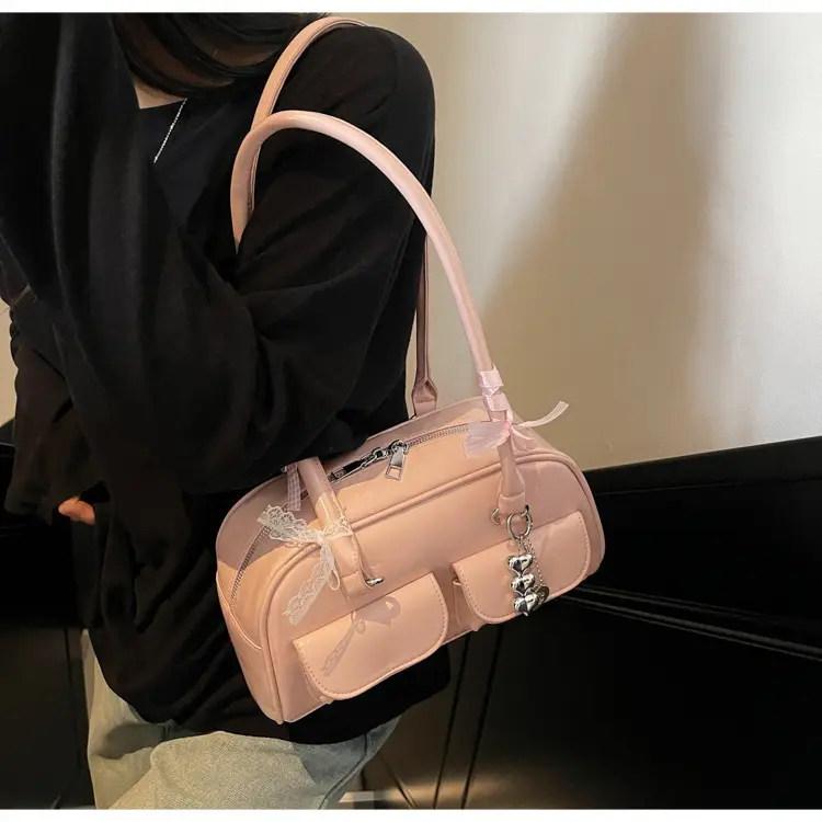 Red Korean Style Shoulder Bag for Women 2025 — feature 15