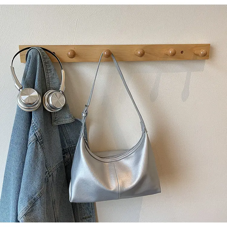 Women's Creamy Leather Shoulder Bag 2025 — feature 23