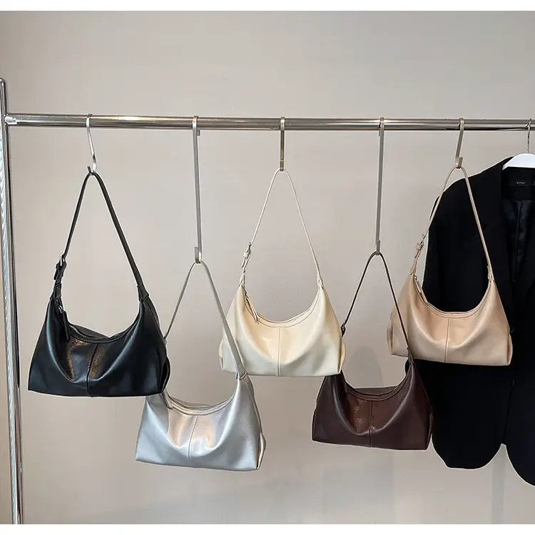 Women's Creamy Leather Shoulder Bag 2025 — feature 27