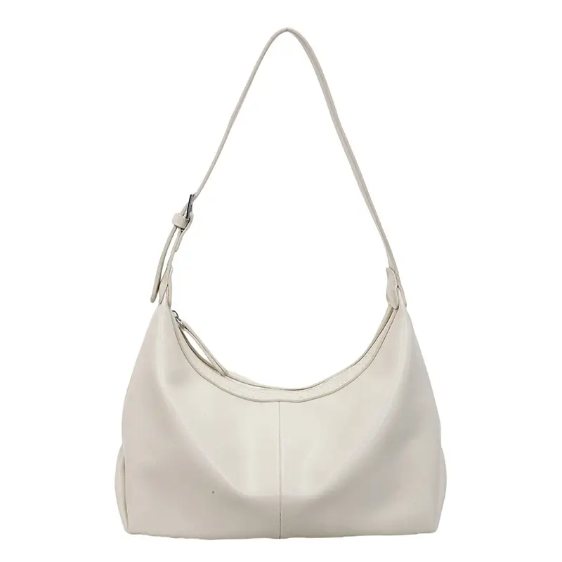 Women's Creamy Leather Shoulder Bag 2025 - Image 4