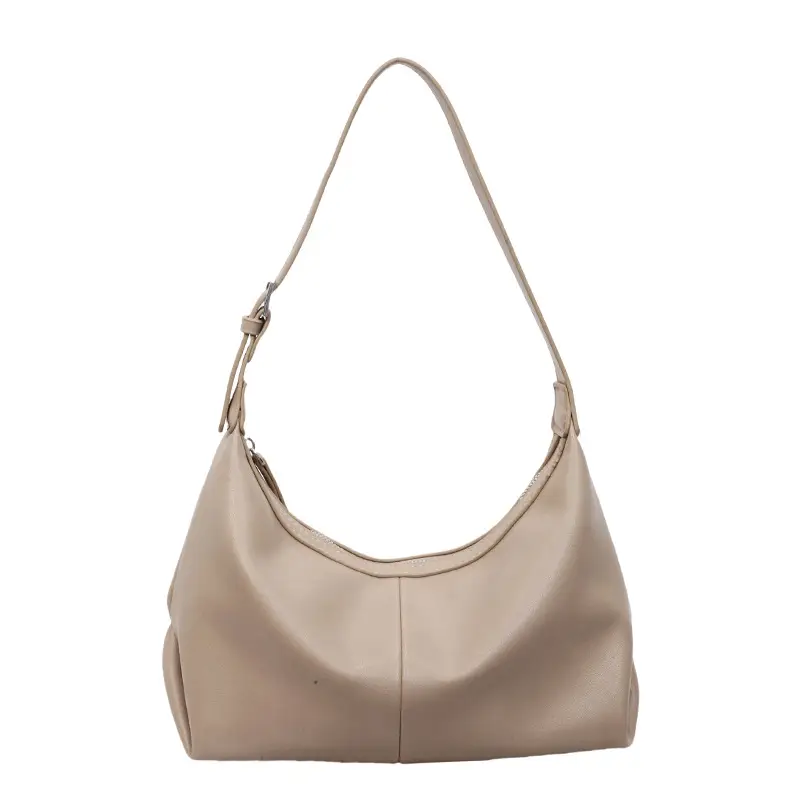 Women's Creamy Leather Shoulder Bag 2025 - Image 5