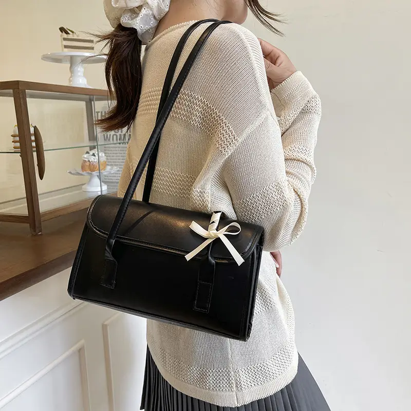 Pink Leather Shoulder Bag for Women Summer 2025 - Image 6