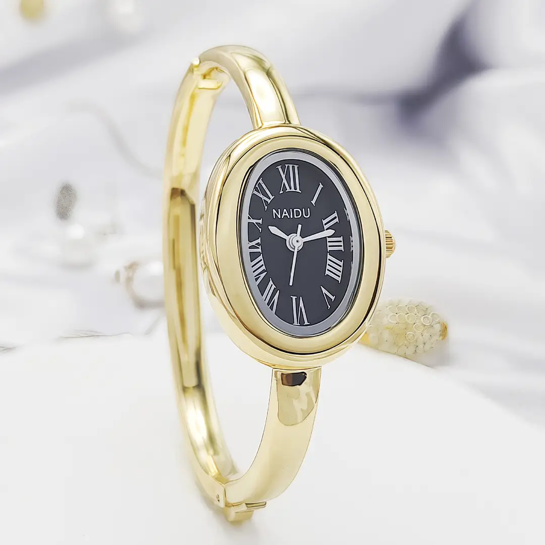 New Product Bracelet Women's Watch Women's Watch Oval Student Niche Cross-Border Xiaohongshu Popular Quartz Guangzhou Watch