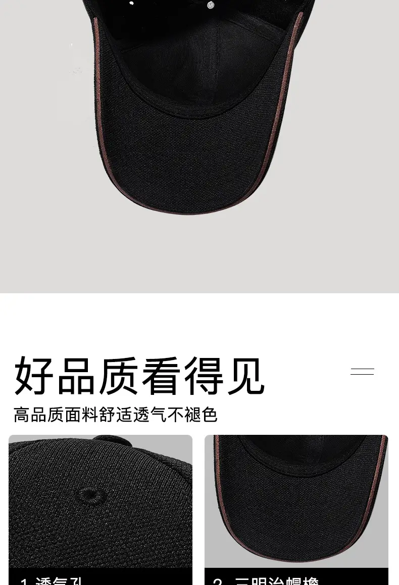 Seiko Four Seasons Light Plate Baseball Cap Pineapple Cloth — feature 12