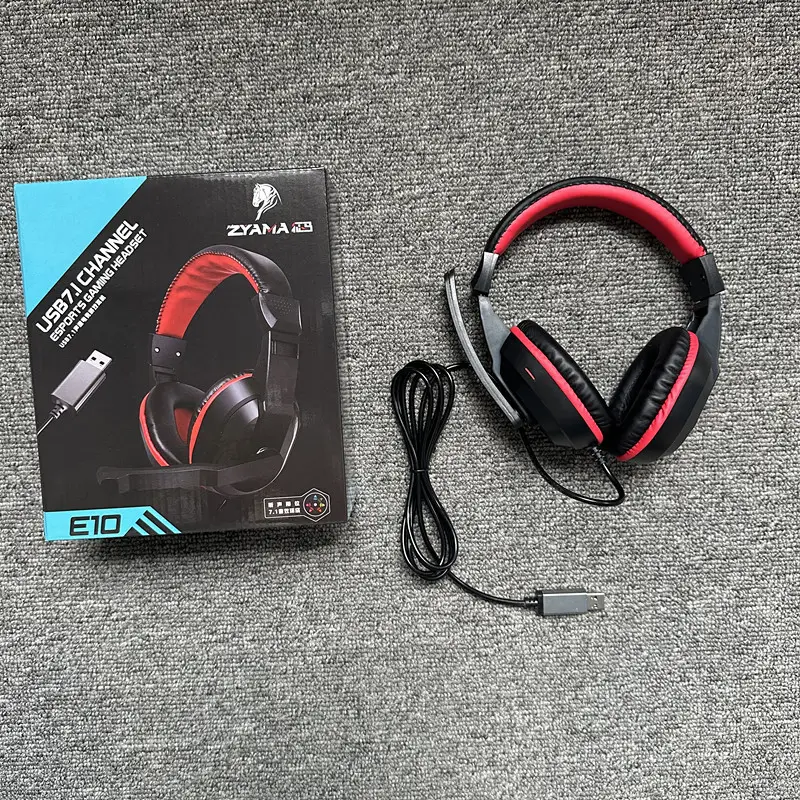 White Gaming Headset with Microphone for E-Sports - Image 9