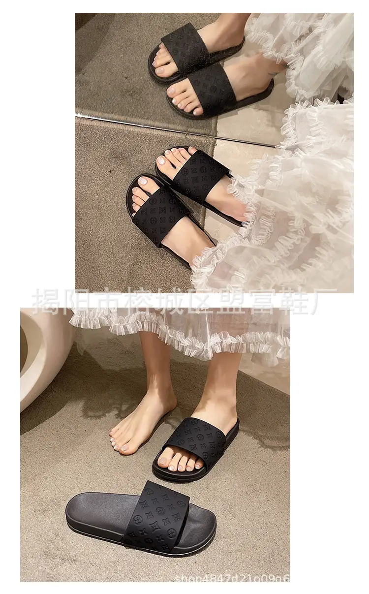 2025 Black Luxury Slippers for Women — feature 24