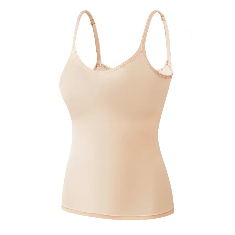 Xinjiang Long-Staple Cotton Spaghetti Strap Camisole Women's 2025 Summer New Adjustable Shoulder Strap High Elastic Round Neck Bottoming Shirt