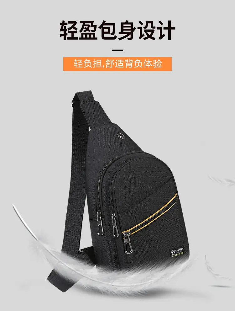 Men's New Oxford Cloth Crossbody Bag Green Multifunctional — feature 8
