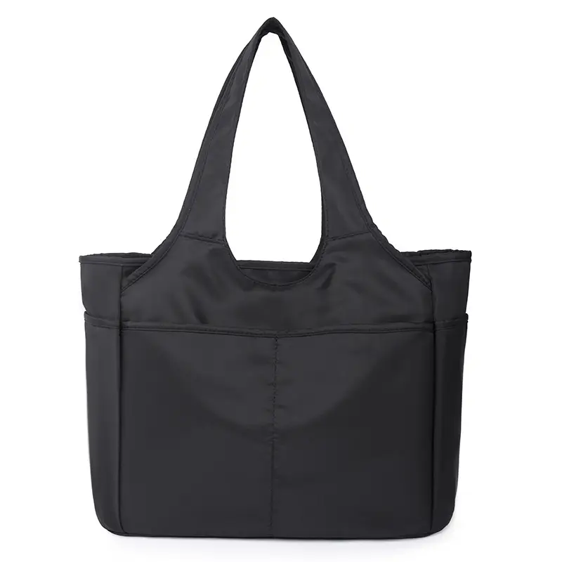 2026 Women's Multi-Pocket Oxford Handbag Purple - Image 9