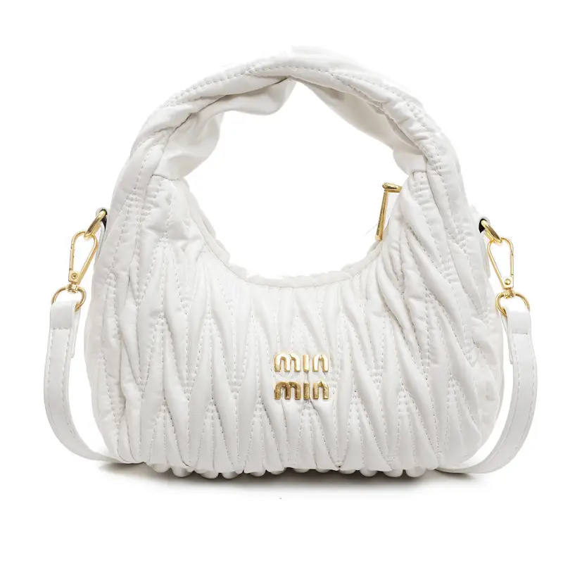Korean Style Pleated Cloud Handbag for Women
