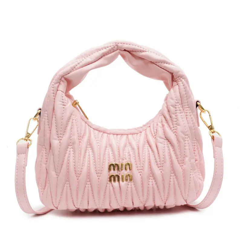 Korean Style Pleated Cloud Handbag for Women