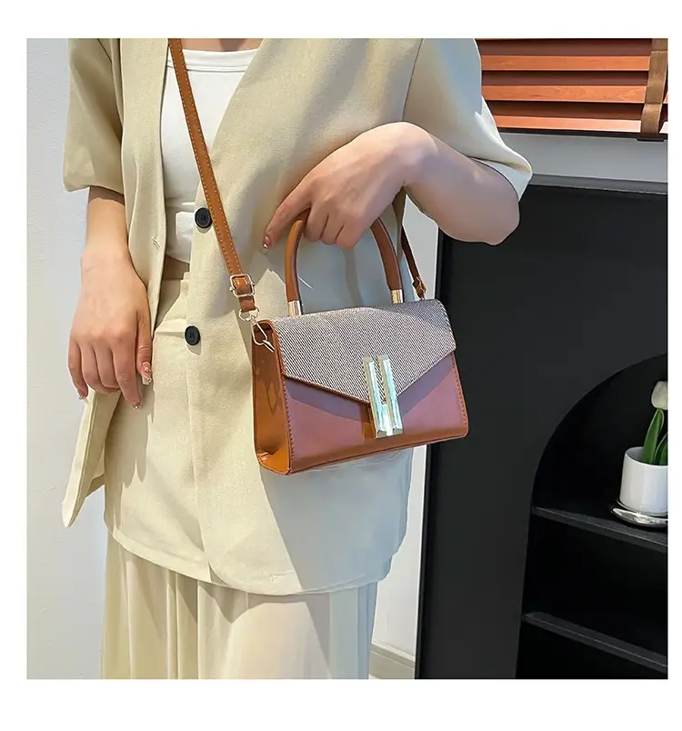 Green Textured Women's Shoulder Bag 2024 New Style — feature 23