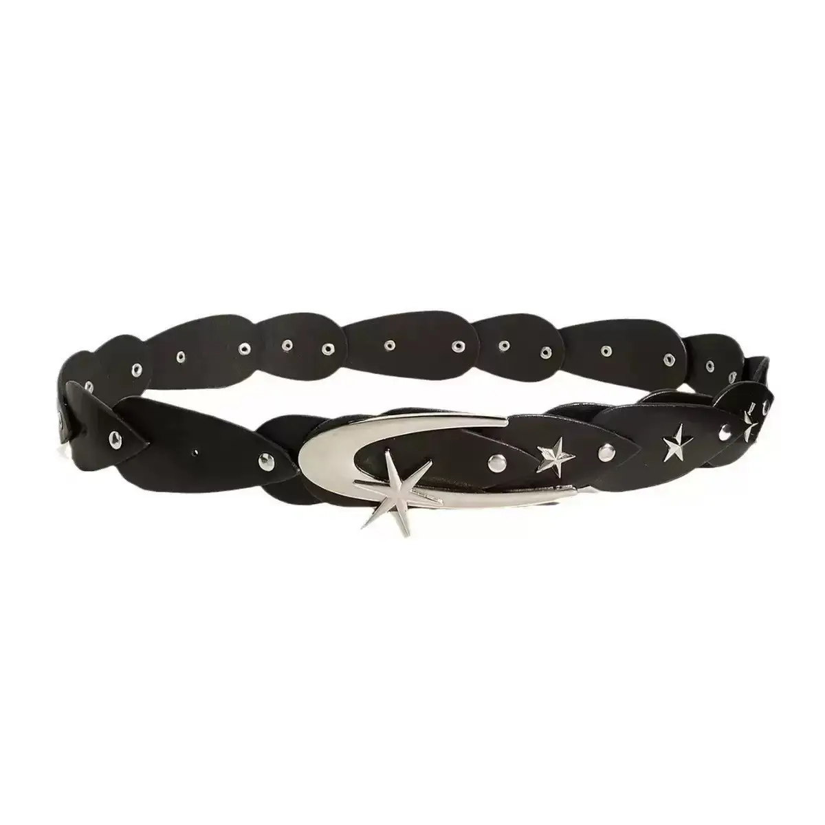 Black Star Belt for Women Retro Waist Accessory - Image 6