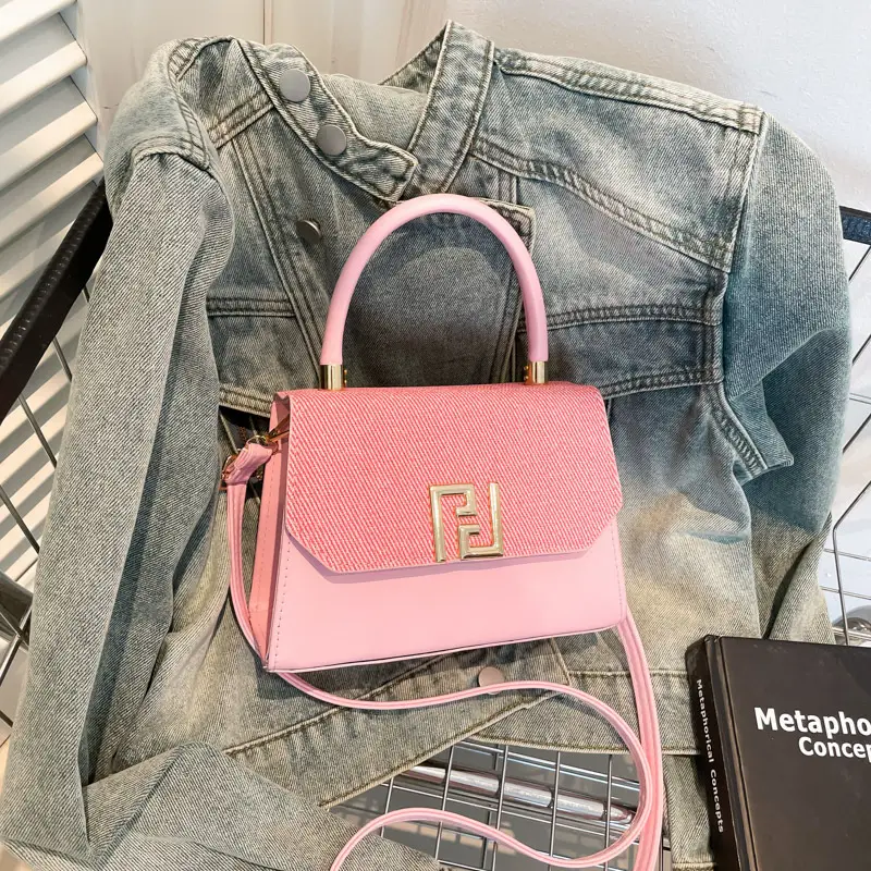 Pink FPU Leather Shoulder Bag for Women 2025 - Image 6