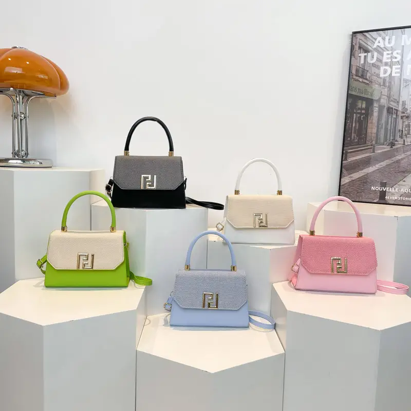 Pink FPU Leather Shoulder Bag for Women 2025 - Image 7