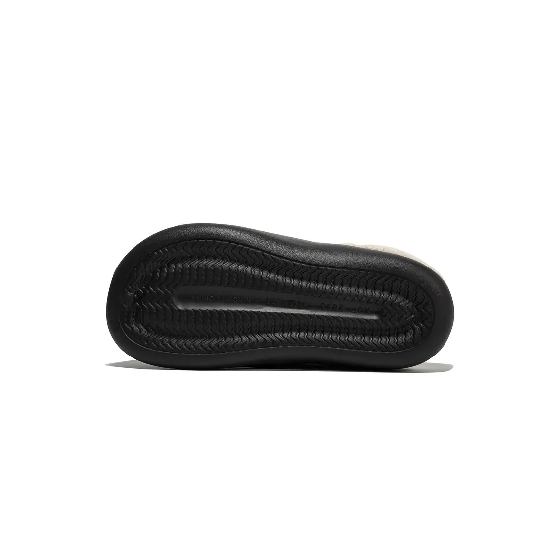 Autumn and Winter Warm Cotton Slippers for Men and Women, Indoor Home Simple Plush Non-Slip Couple Half-Wrap Slippers, Fashionable and Casual — feature 7