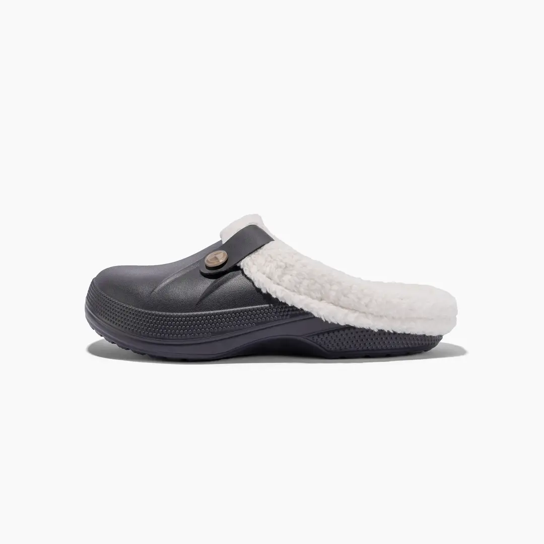 New Fashionable Simple Style Winter Women's Cotton Slippers Indoor Home Furry Slippers Outdoor Non-Slip Half-Pack Warm Slippers - Image 5
