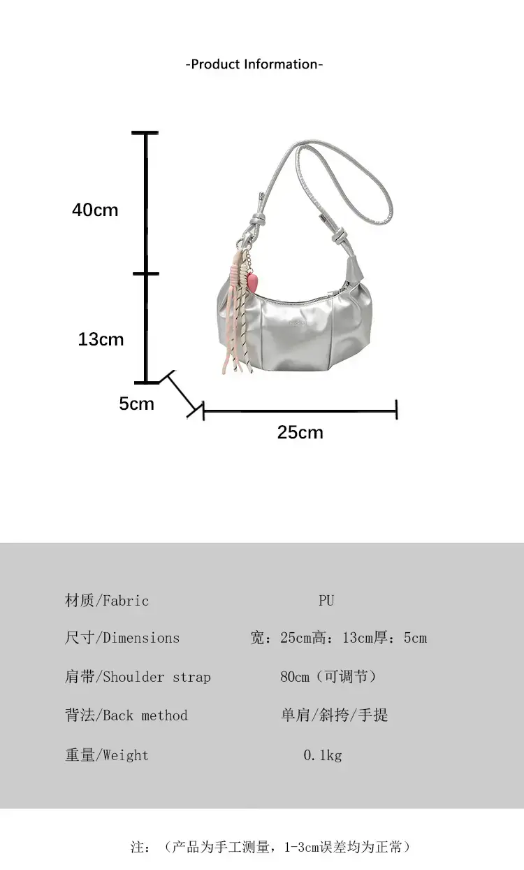 Trendy Heart Heart Bag for Women Shoulder Crossbody Commuter — feature 1