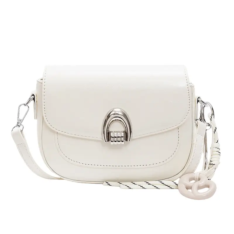 Women Saddle Bag Cream New Arrival 2025