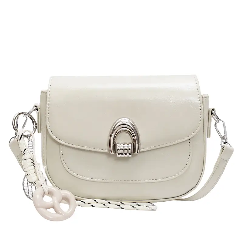 Women Saddle Bag Cream New Arrival 2025