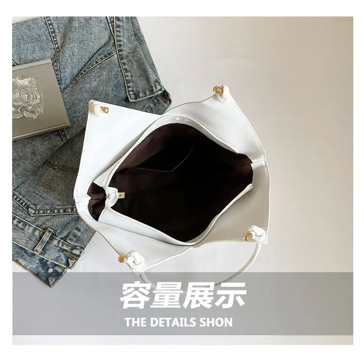 Women Straw Tote Bag Niche Design Shoulder Bag 2025 — feature 6