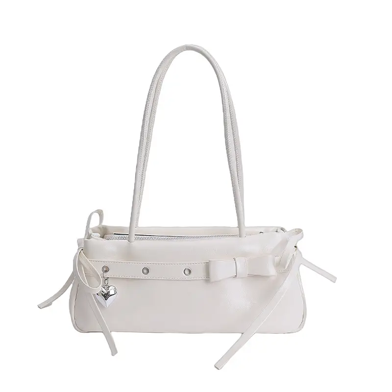 Red Bow Shoulder Bag for Women 2025 Summer - Image 9