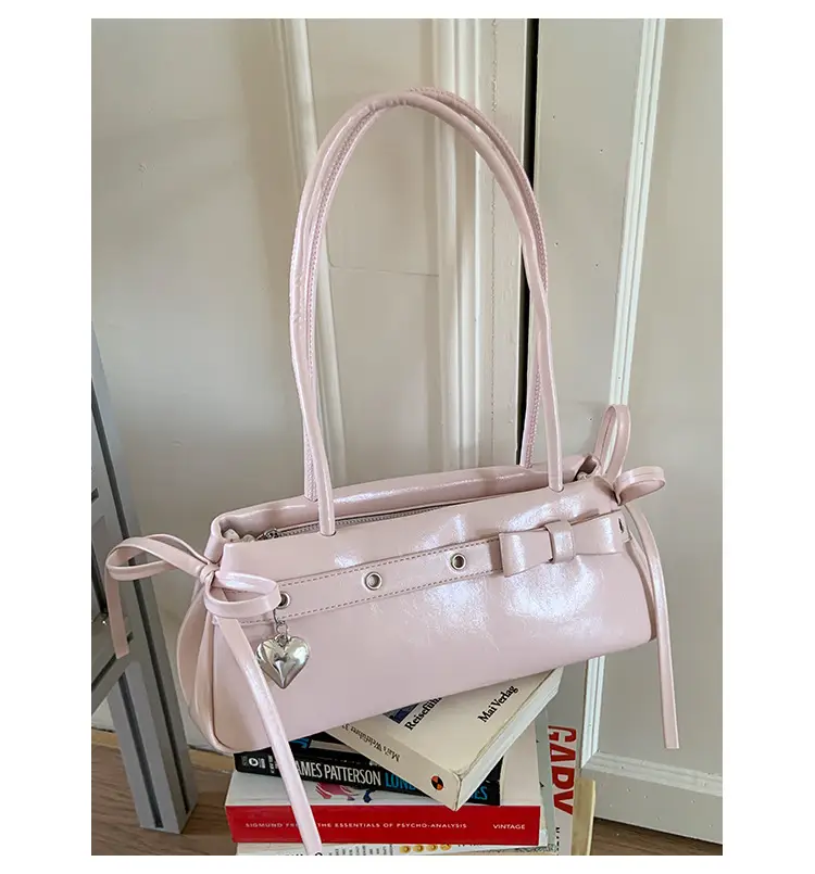Red Bow Shoulder Bag for Women 2025 Summer — feature 33