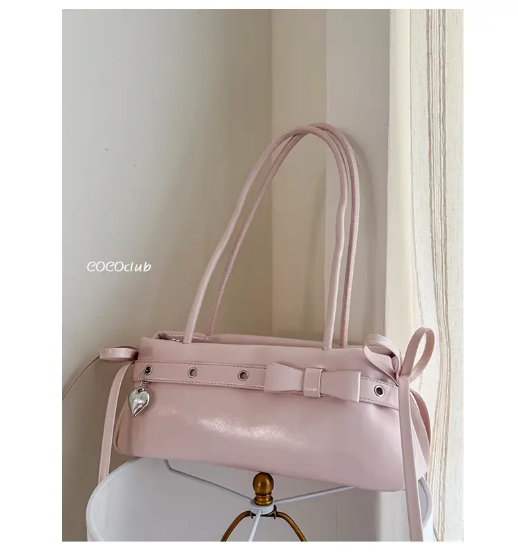 Red Bow Shoulder Bag for Women 2025 Summer — feature 6