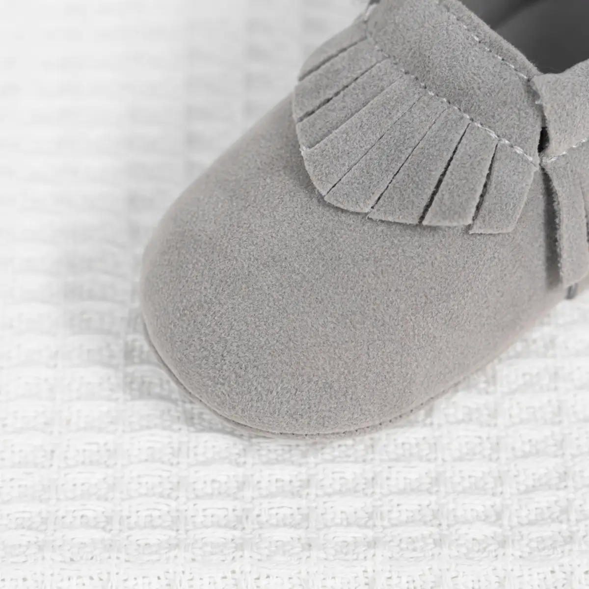 Classic Frosted Tassel Baby Boots 0-1Yr Soft Bottom