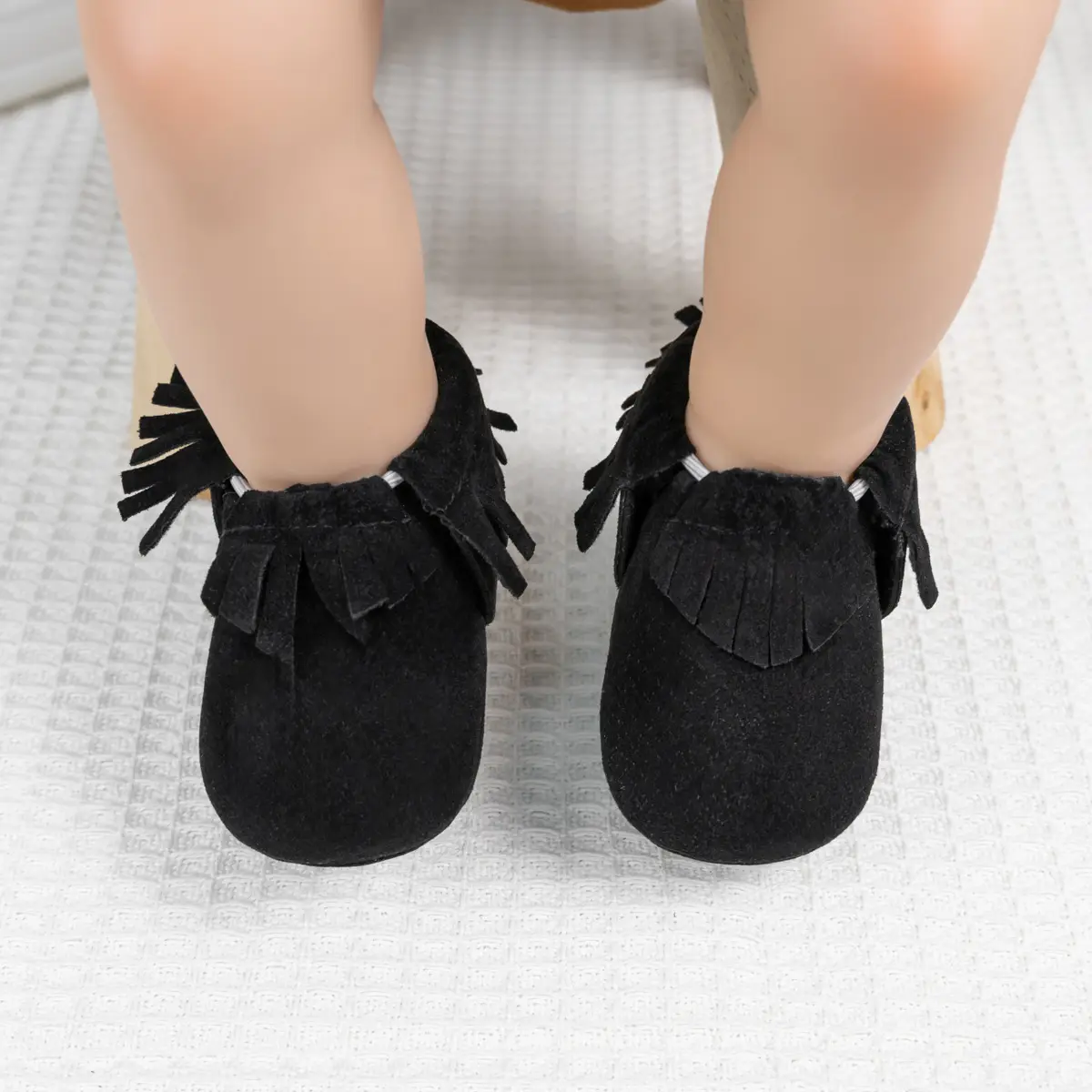Classic Frosted Tassel Baby Boots 0-1Yr Soft Bottom — feature 10
