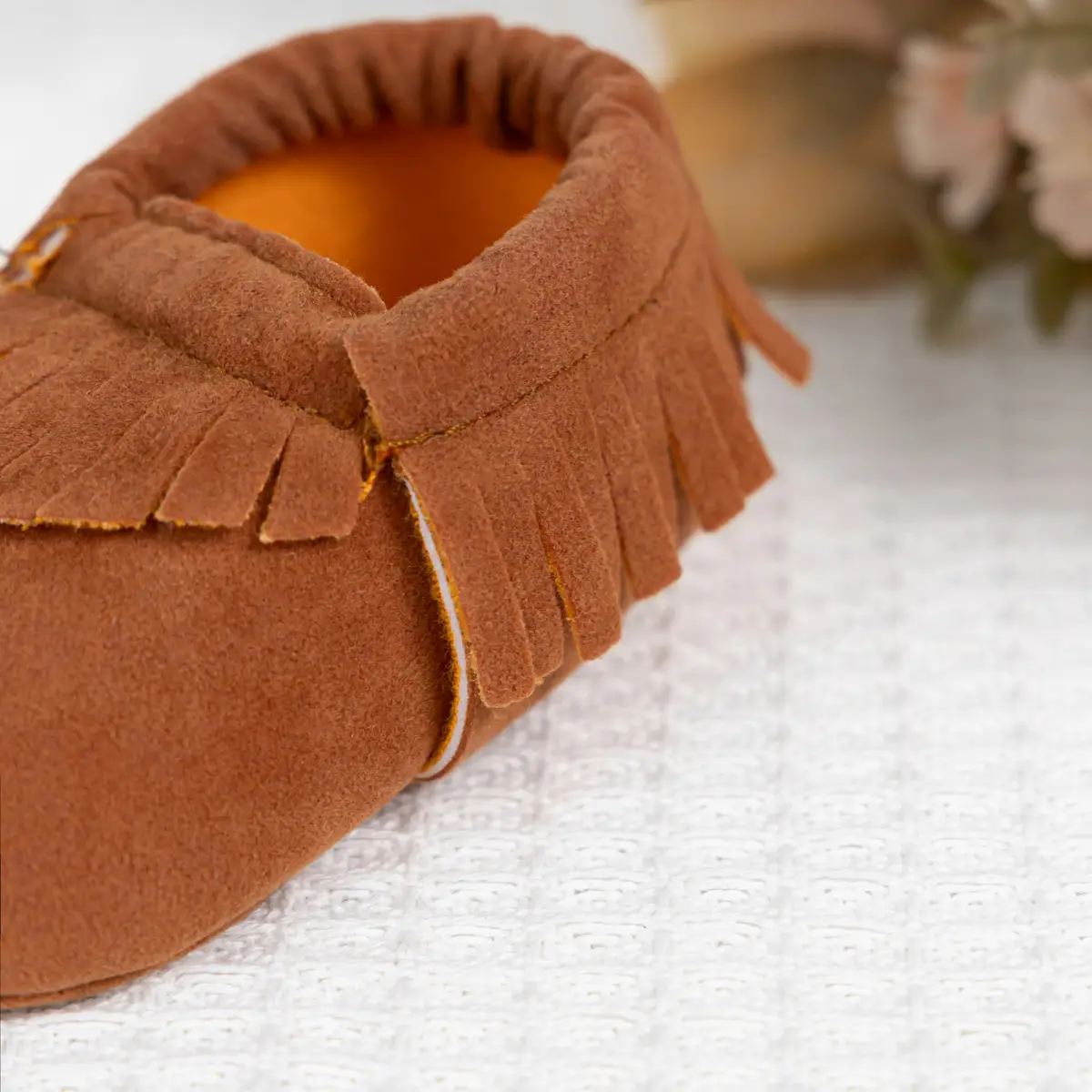Classic Frosted Tassel Baby Boots 0-1Yr Soft Bottom — feature 8
