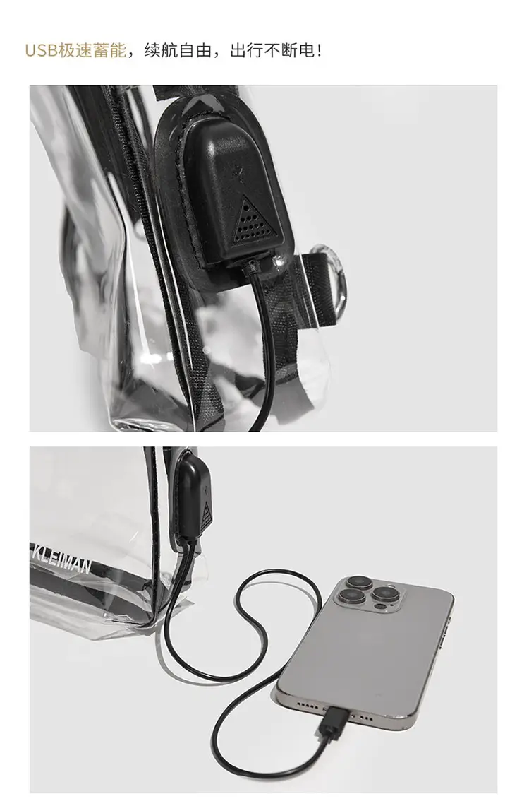Transparent Women's Shoulder Bag 2025 New Niche Western Style — feature 12