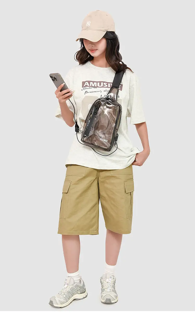 Transparent Women's Shoulder Bag 2025 New Niche Western Style — feature 15