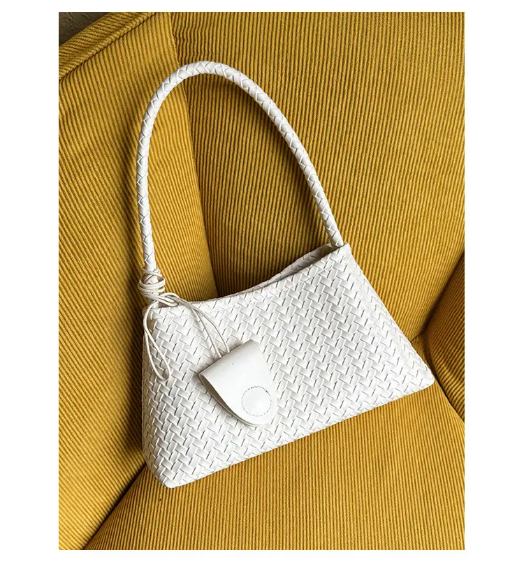 Women's 2025 Trendy White Embroidered Shoulder Bag — feature 33