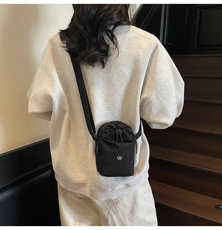 Black Waterproof Crossbody Phone Bag for Women — feature 21